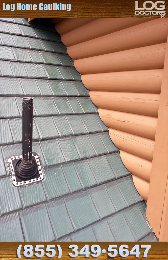 Log Home Repair Log Home Caulking Log Home Caulking Log Home