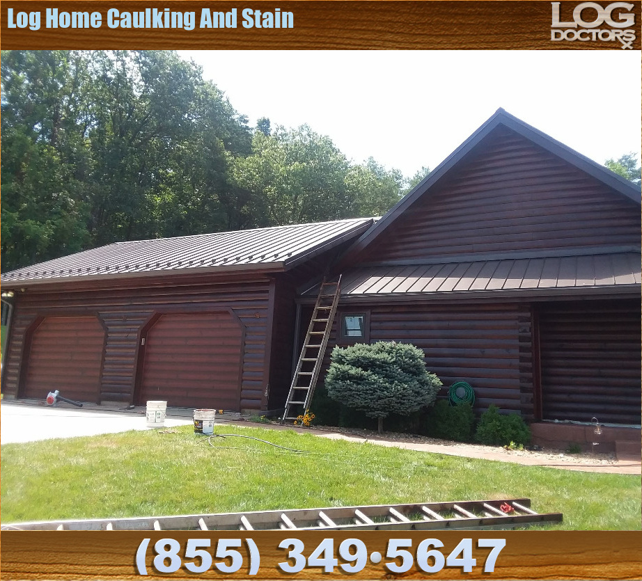 Log Home Repair Log Home Caulking And Stain Log Home Caulking Log