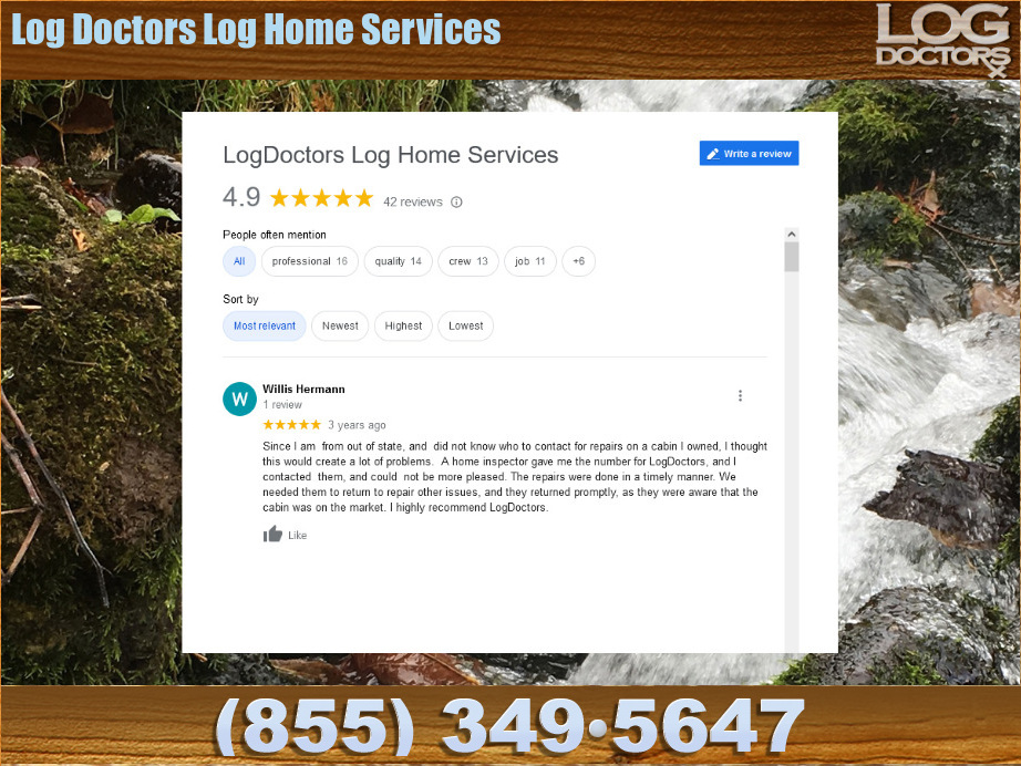 Log Home Repair Log Doctors Log Home Services Log Home Living Log