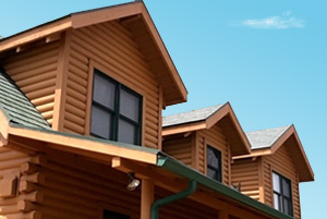 Log Home Staining