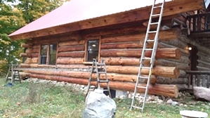 Log Cabin Restoration By LogDoctors