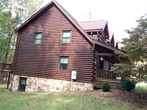 Log Cabin Staining By LogDoctors