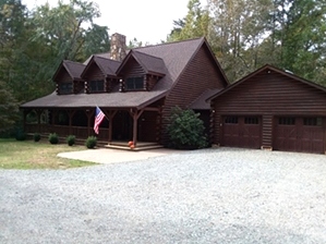 Log Cabin Staining By LogDoctors