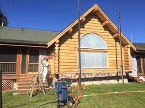 Log Home Restoration