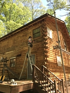 Log Cabin Restoration