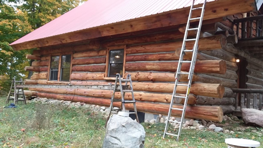 Log Cabin Restoration By LogDoctors