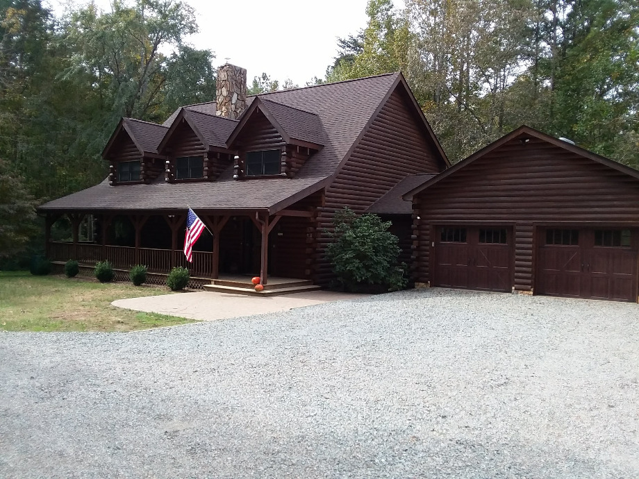 Log Cabin Staining By LogDoctors