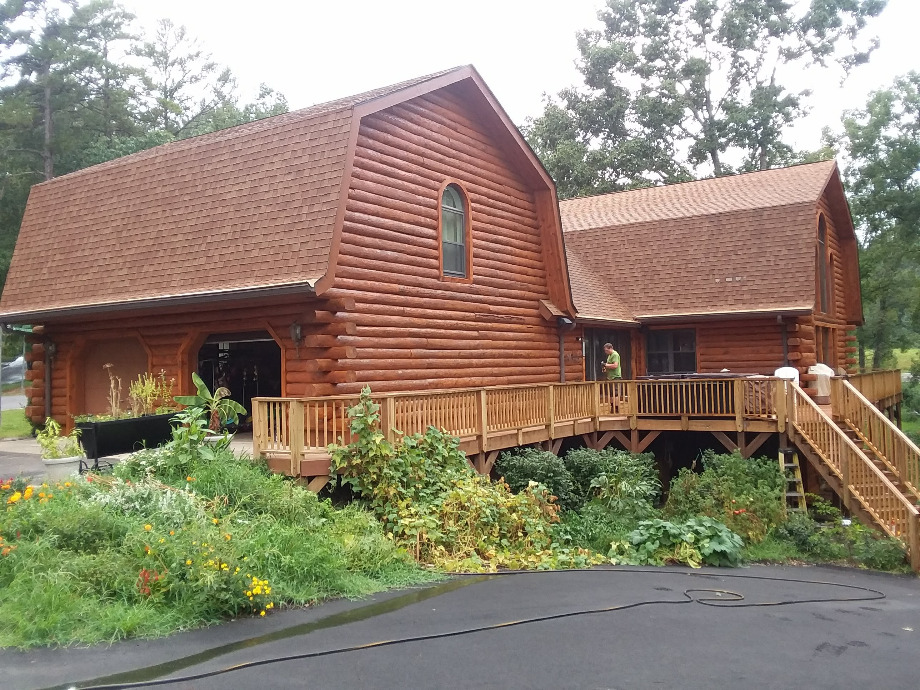 Log Home Restoration