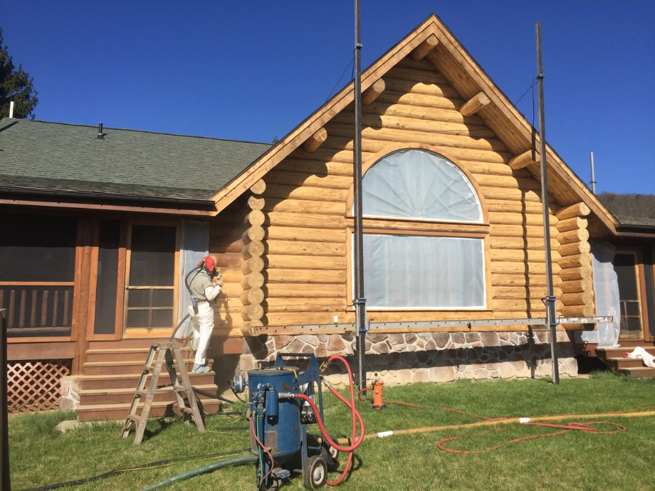 Log Home Restoration