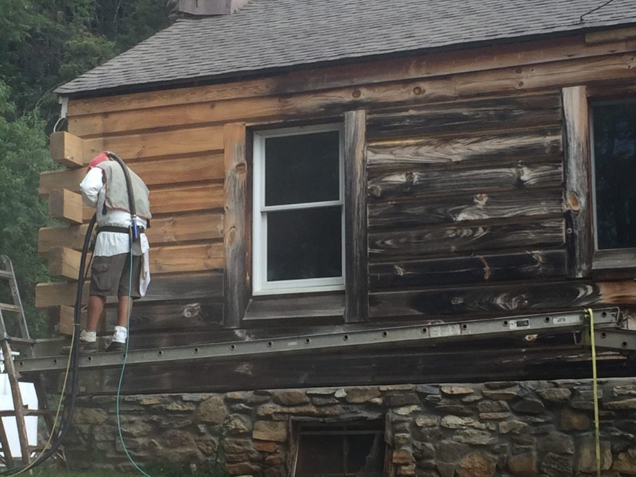 Log Home Restoration