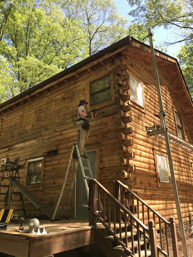 Log Cabin Restoration